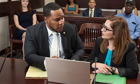 Lawyers in Court